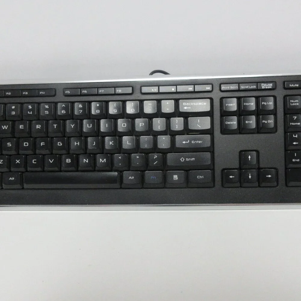 Gateway KB-0817 Wired PS/2 Keyboard Black Full Size Multimedia for Desktop PC